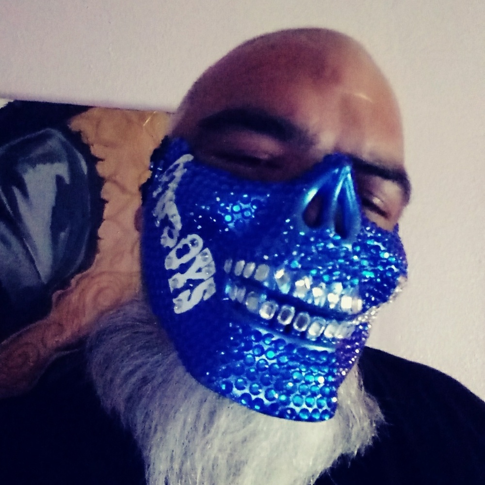 Custom skull masks DC4L flex dem boyz